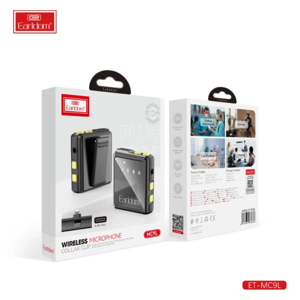 ⁦Earldom MC9L Wireless Microphone⁩ - الصورة ⁦5⁩