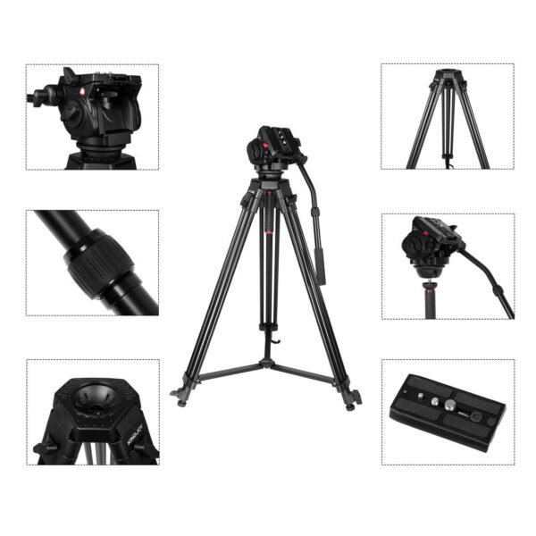 ⁦TRIPOD VT-2100 Kingjoy⁩ - الصورة ⁦2⁩