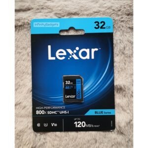 LEXAR MEMORY BLUE SERIOUS 32GB/120 MBS