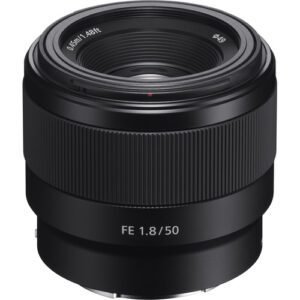 SONY FE 50MM F-1.8 LENS