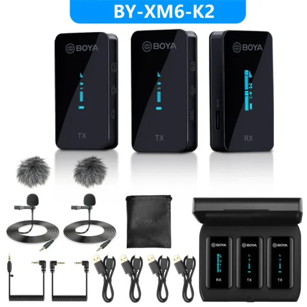 MIC BOYA XM6 KIT2