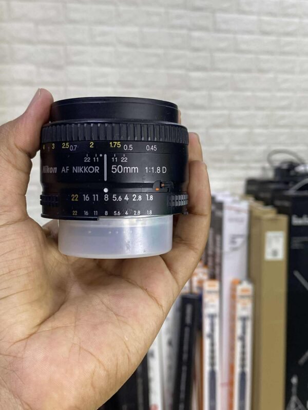 LENS NIKON 50MM D 1,4 USED