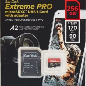 SANDISK EXTREME PRO 256GB 4K VIDEO 200MB/S MICRO