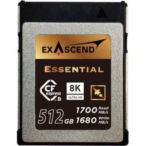 Exascend 512GB Essential Series CFexpress Type B Memory Card
