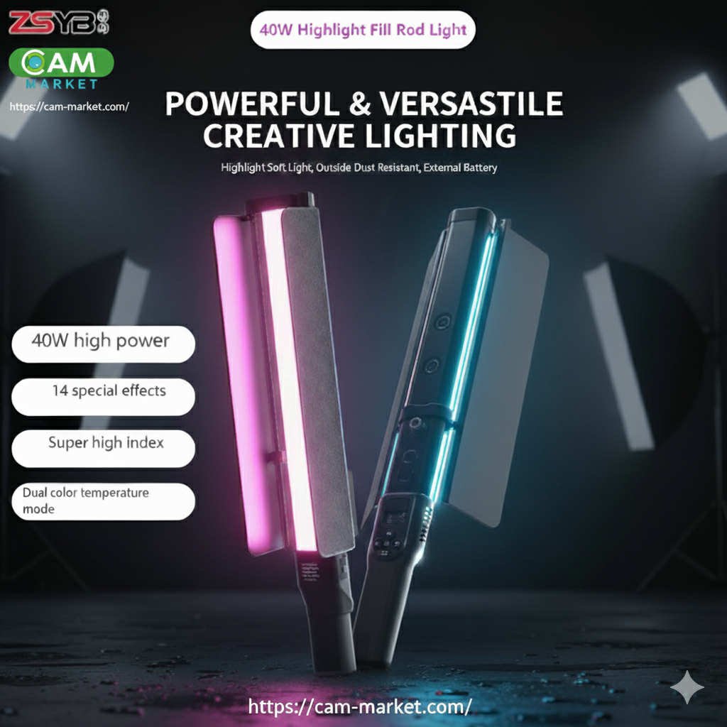 ZSYB RGB Led Light Stick 40W YB-400R
