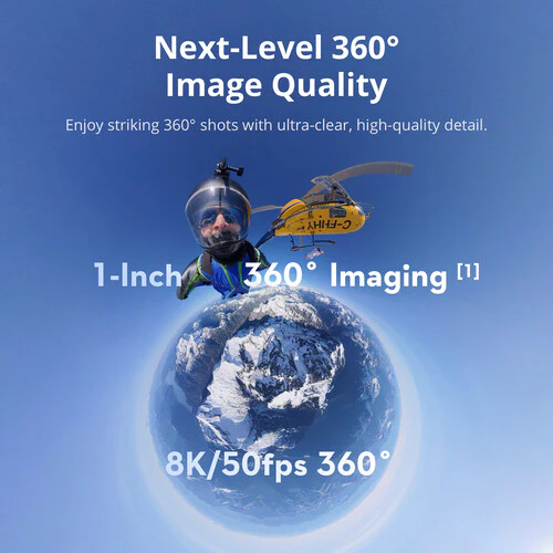 DJI Osmo 360 Action Camera Adventure Combo - الصورة 3