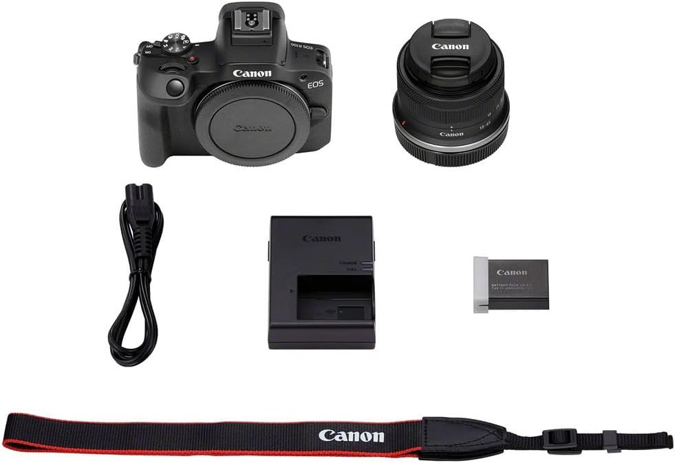 Canon EOS R100 Mirrorless Camera with RF-S 18-45mm F4.5-6.3 IS STM Lens - الصورة 4