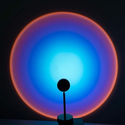 LED Sunset Projector Light, Blue