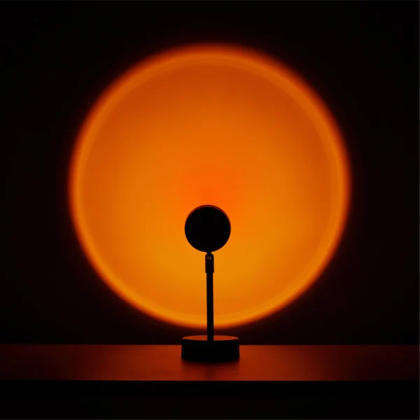 Sunset Projector LED Lamp, Orange