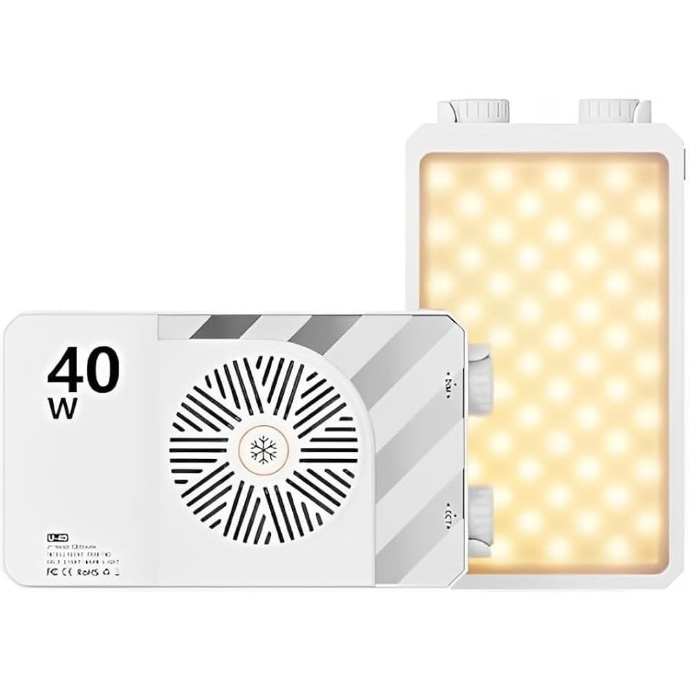 V40 Bi-Color 40W LED Fill Light Portable Adjustable Light