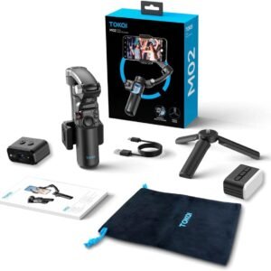 M02 TOKQI AI Kit Handheld 3-Axis Gimbal Stabilizer for Phone Vlog Gimbal Anti-shake Al Tracking