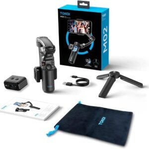 M02 TOKQI AI Kit Handheld 3-Axis Gimbal Stabilizer for Phone Vlog Gimbal Anti-shake Al Tracking