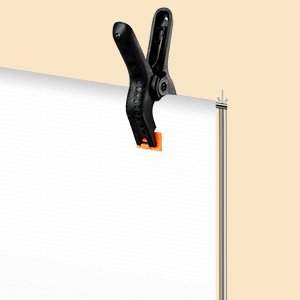 Spring clip for photography studio backdrop paper (small) - الصورة 4