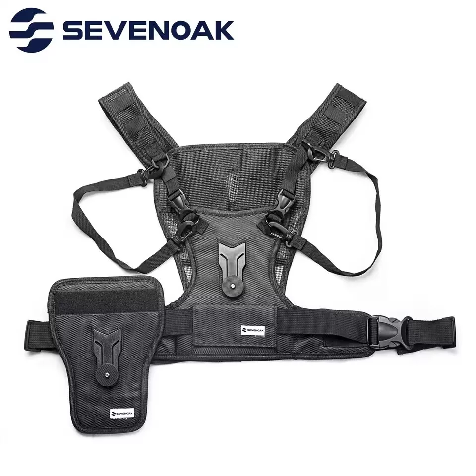 Sevenoak SK-MSP01 Dual 2 Camera Harness Multi Carrying Chest Vest Strap System