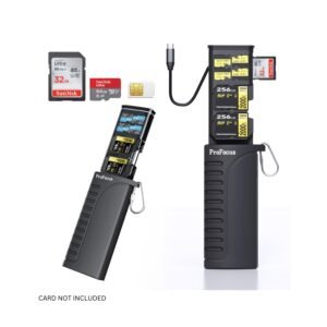 ProFocus CardSafe ProReader High-Speed USB 3.1 Type-C SD/TF/Sim Card Reader