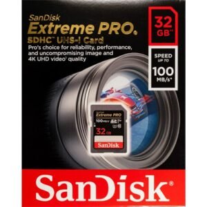 SanDisk 32GB Ultra SDHC UHS-I Memory Card 100MB-s