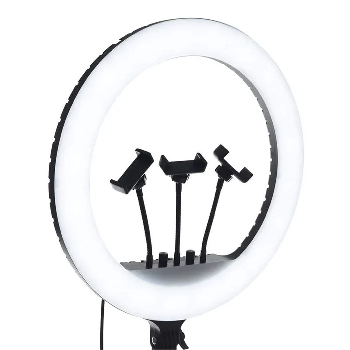 RL-21 LED Soft Ring Light with holder - الصورة 5