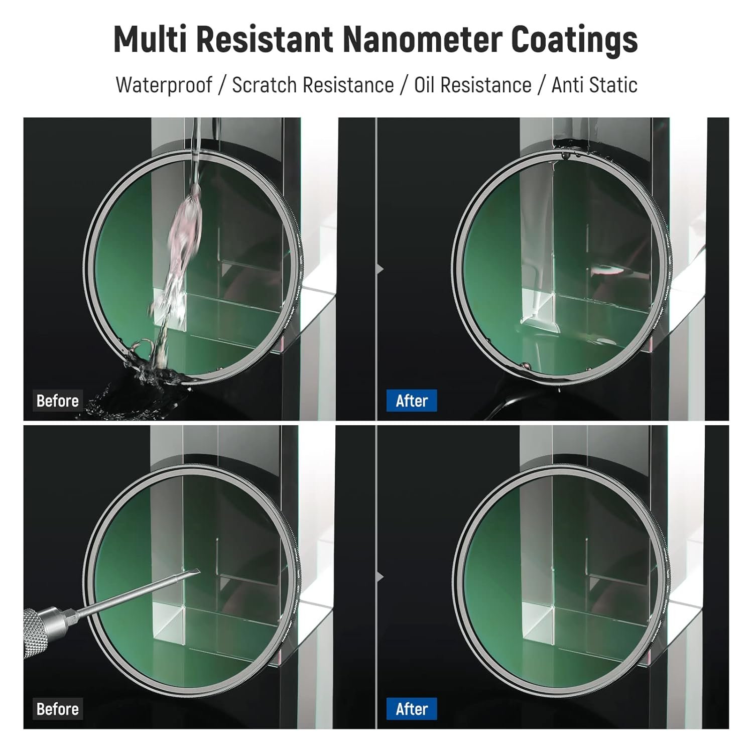 NEEWER CPL UV Lens Filter - الصورة 4