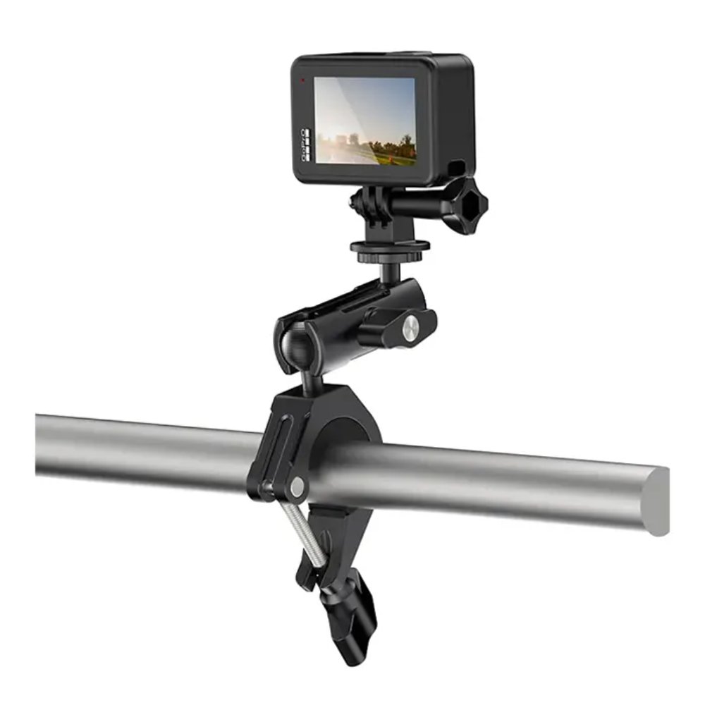 Ulanzi CM025 Bike/Motorcycle Handlebar Clamp Mount for GoPro/Insta360 Action Cameras