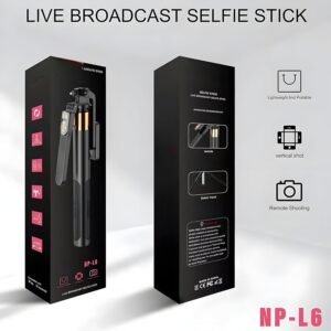 Neepho selfie stick Np-L6 with inbuilt tripod stand