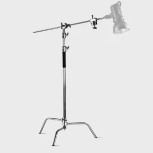 Fx Studio 3.3M Stainless Steel C-Stand with Boom Arm