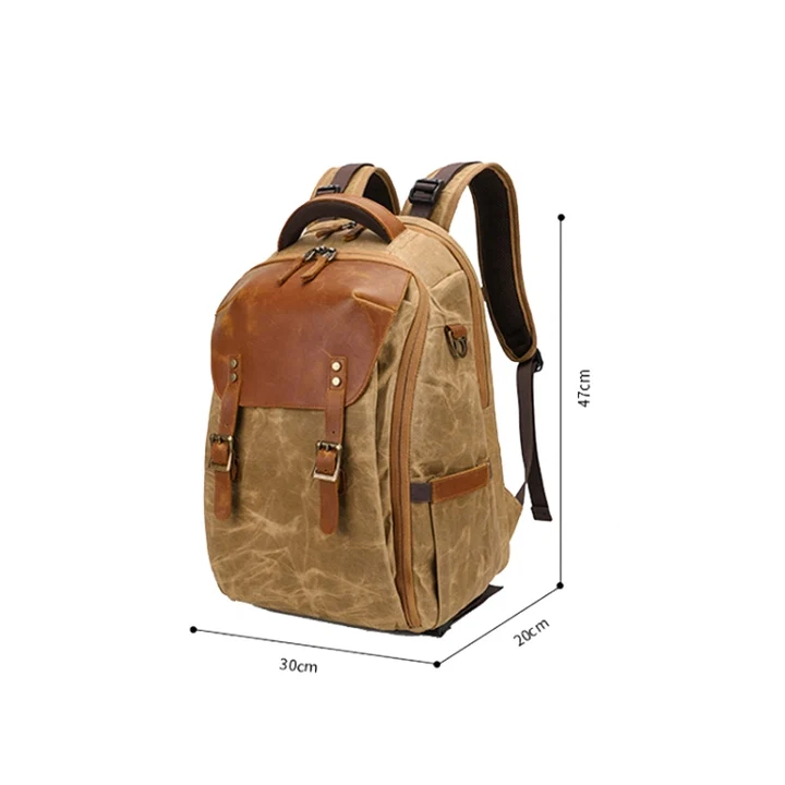 Bag Canvas K805 Waterproof Camera Backpack Outdoor Liner Shoulder Photography - الصورة 2