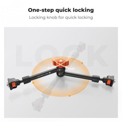 K&F Concept 11″ Magic Arm with Super Clamp - الصورة 6